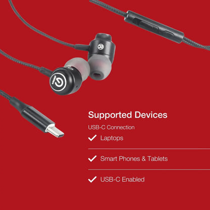 Shintaro USB-C Corded Earphones - Headphones - Image 8