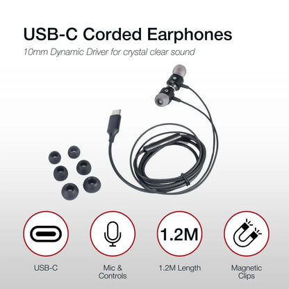 Shintaro USB-C Corded Earphones - Headphones - Image 9