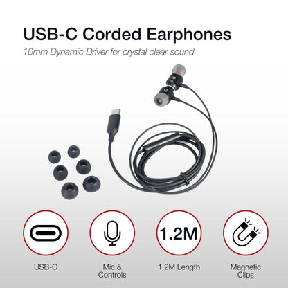 Shintaro USB-C Corded Earphones - Headphones - Image 9