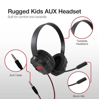 Shintaro Rugged Kids Headset w/ Mic - Headphones - Image 2
