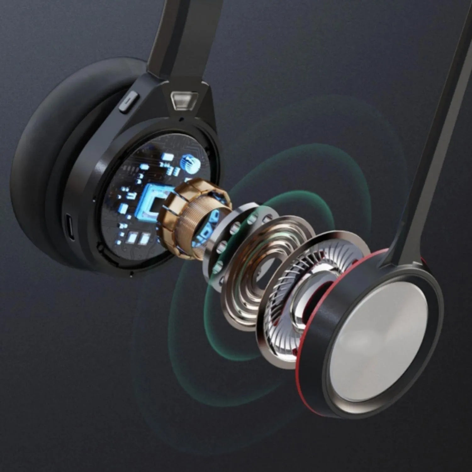 Shintaro Wireless Headset w/ Dock - Headphones - Wireless - Image 5
