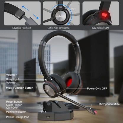 Shintaro Wireless Headset w/ Dock - Headphones - Wireless - Image 6