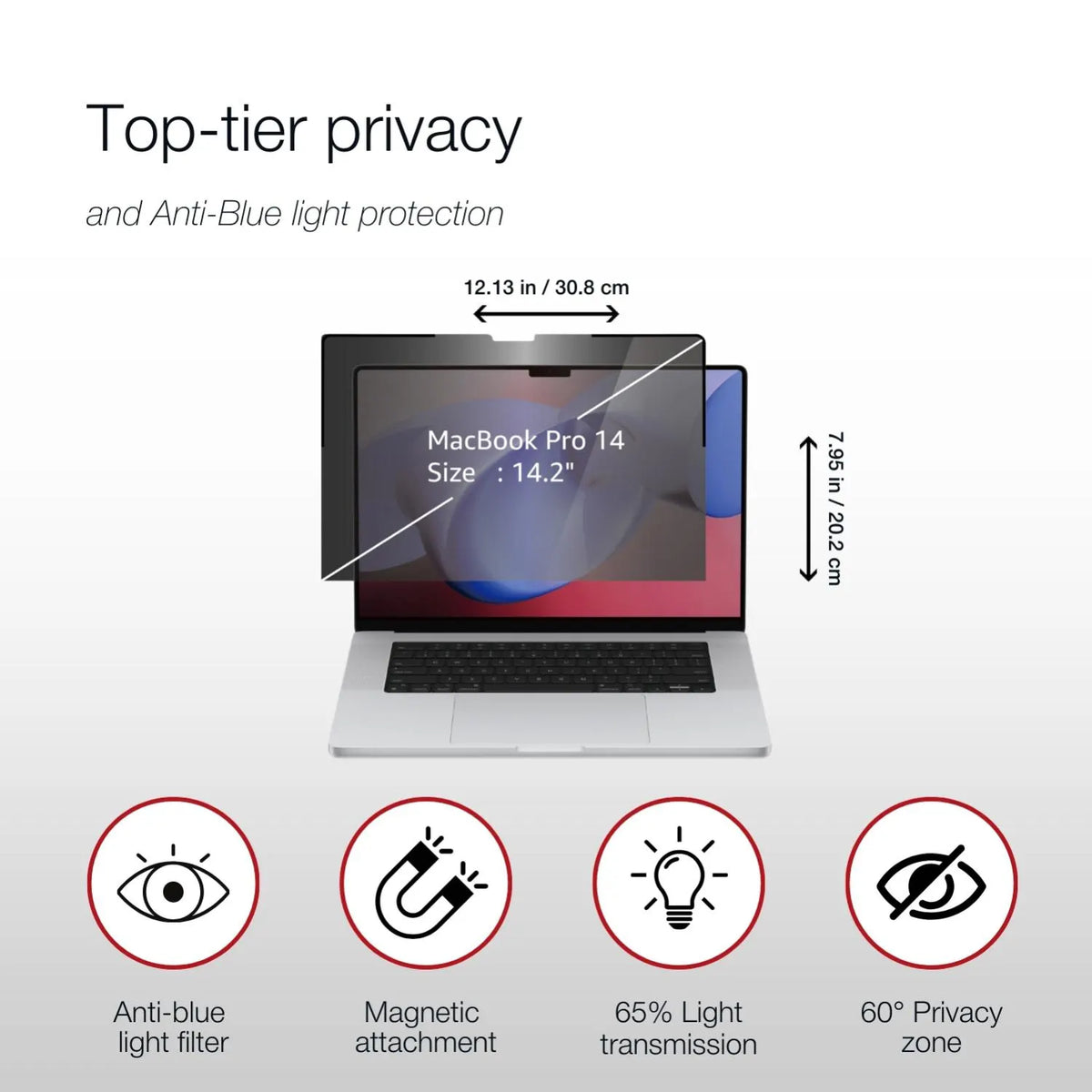 Shintaro Privacy Filter 15" MacBookAir - Screen Filters - Image 4