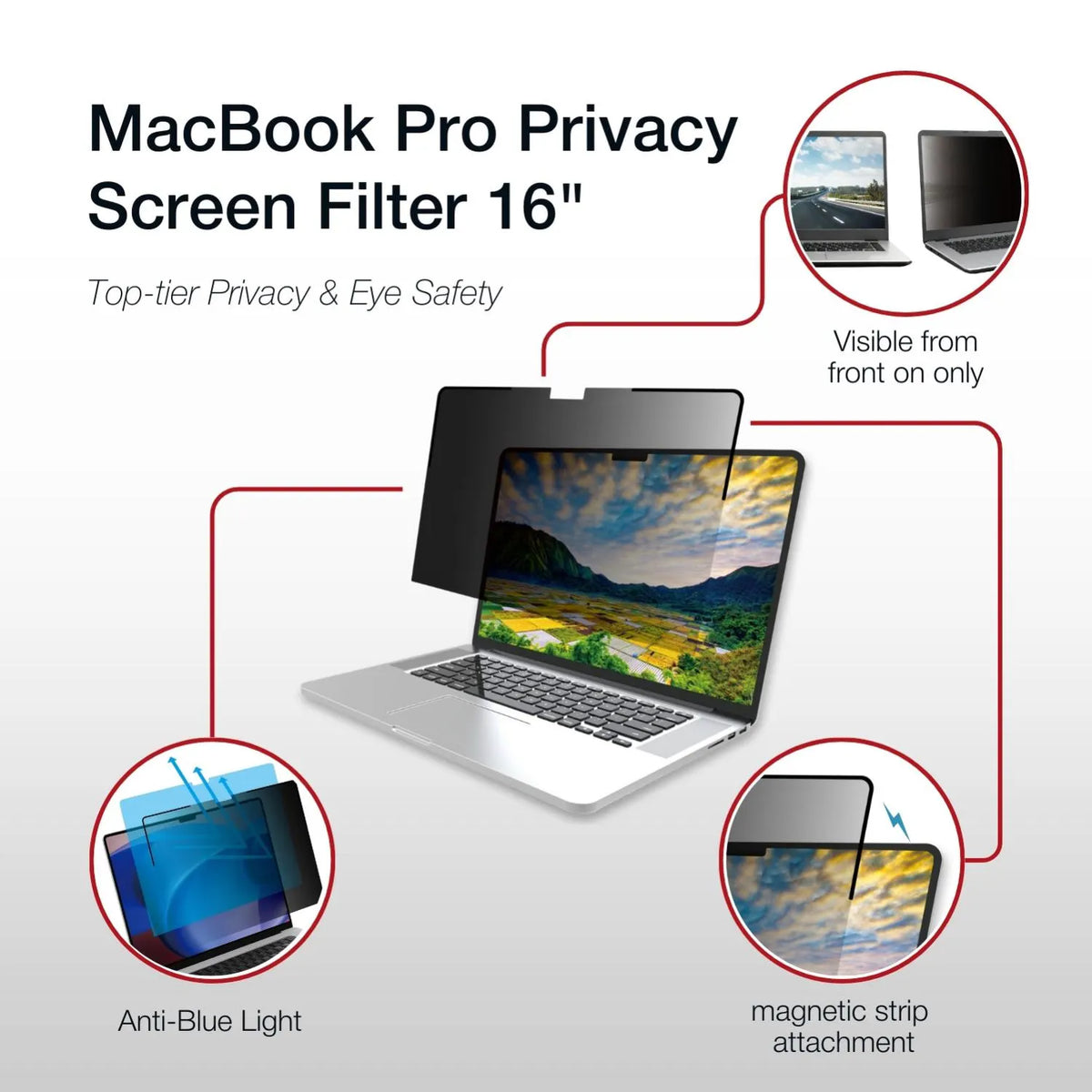 Shintaro Privacy Filter 16.2" MacBookPro - Screen Filters - Image 2