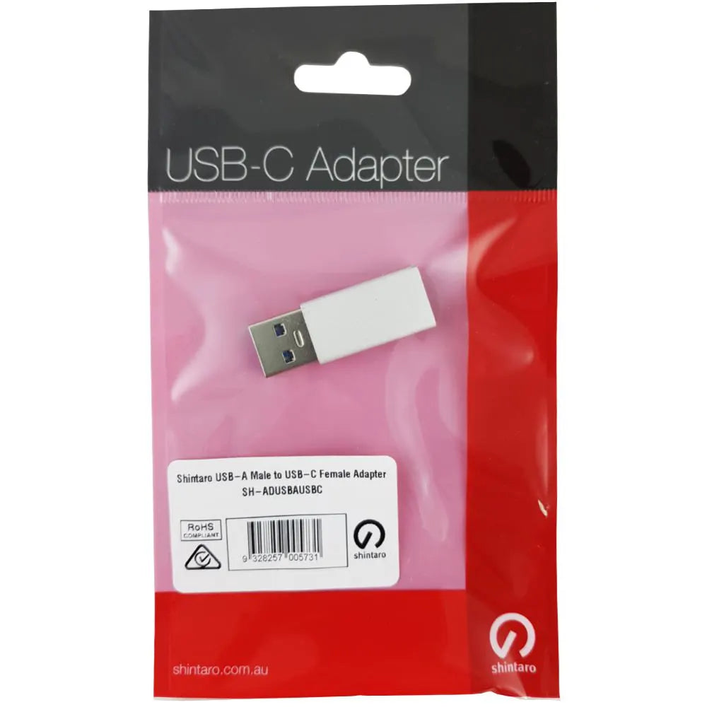 Shintaro USB-A Male to USB-C Female - USB - Cables - Image 4
