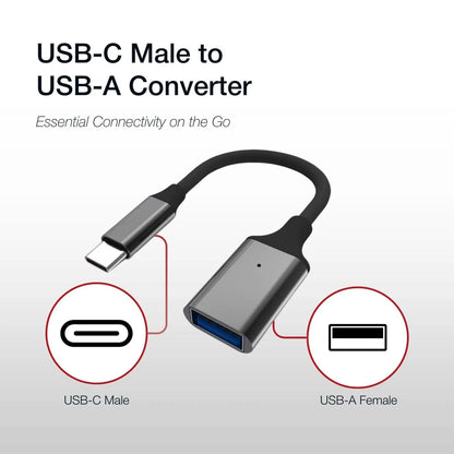Shintaro USB-C Male to USB-A Female 15cm - Display Accessories - Image 3