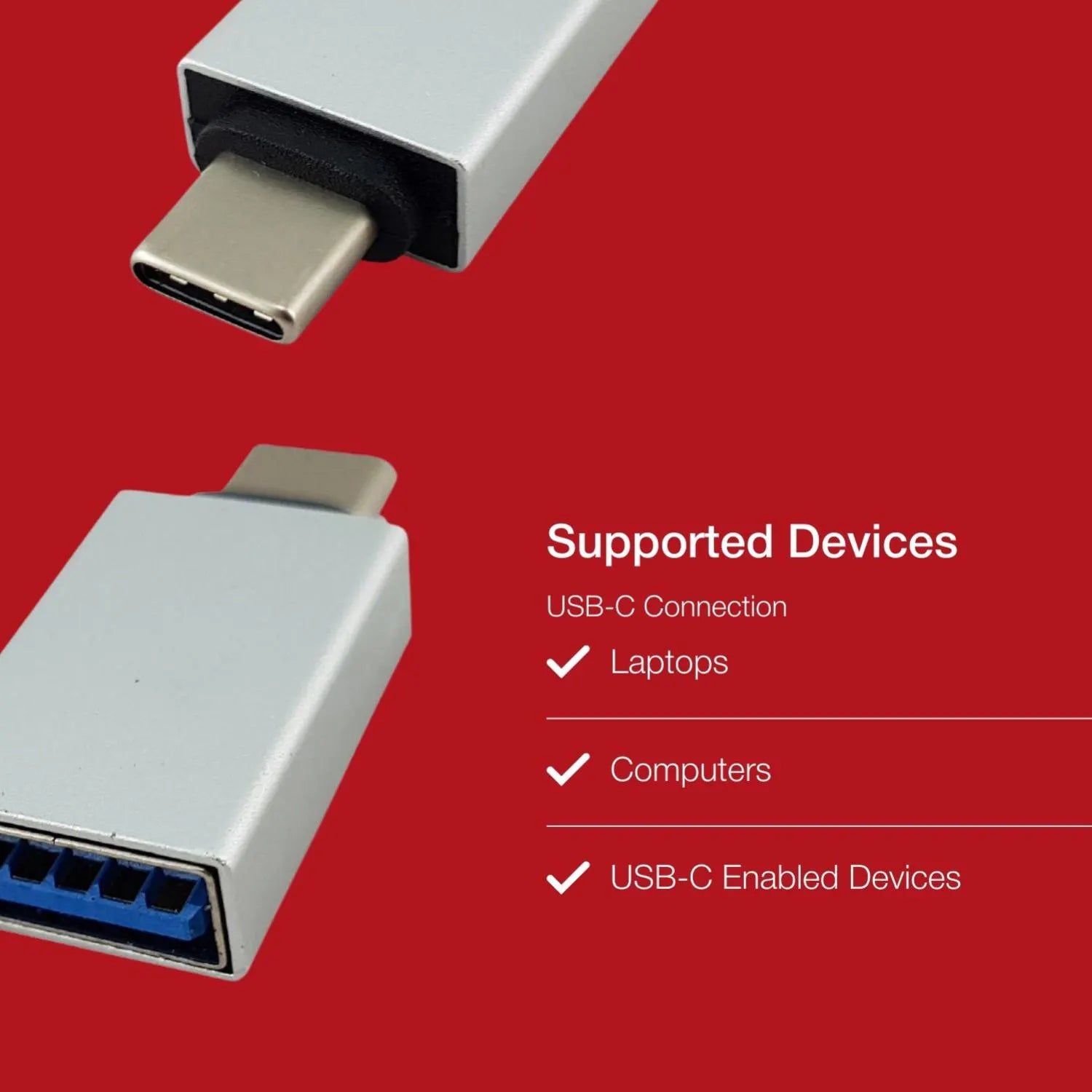 Shintaro USB-C Male to USB-A Female - USB - Cables - Image 6