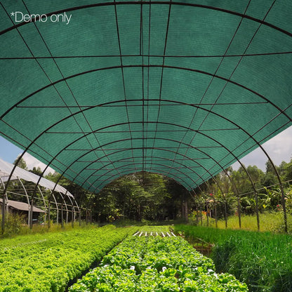 Instahut 70% Shade Cloth 3.66x20m Shadecloth Sail Heavy Duty Green - Image 7