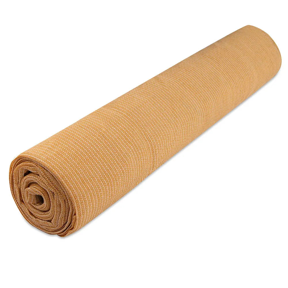Instahut 70% Shade Cloth 3.66x30m Shadecloth Sail Heavy Duty Beige - Image 3