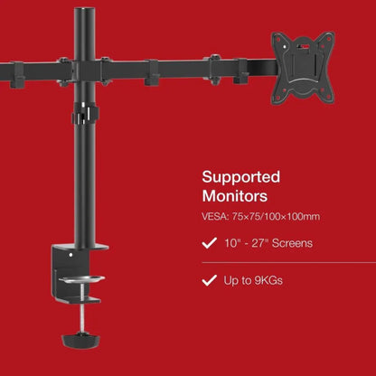 Shintaro Dual Desktop Monitor Mount - Monitors - Mounts - Image 3