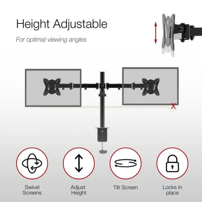 Shintaro Dual Desktop Monitor Mount - Monitors - Mounts - Image 7