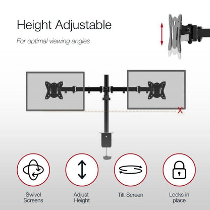 Shintaro Dual Desktop Monitor Mount - Monitors - Mounts - Image 7