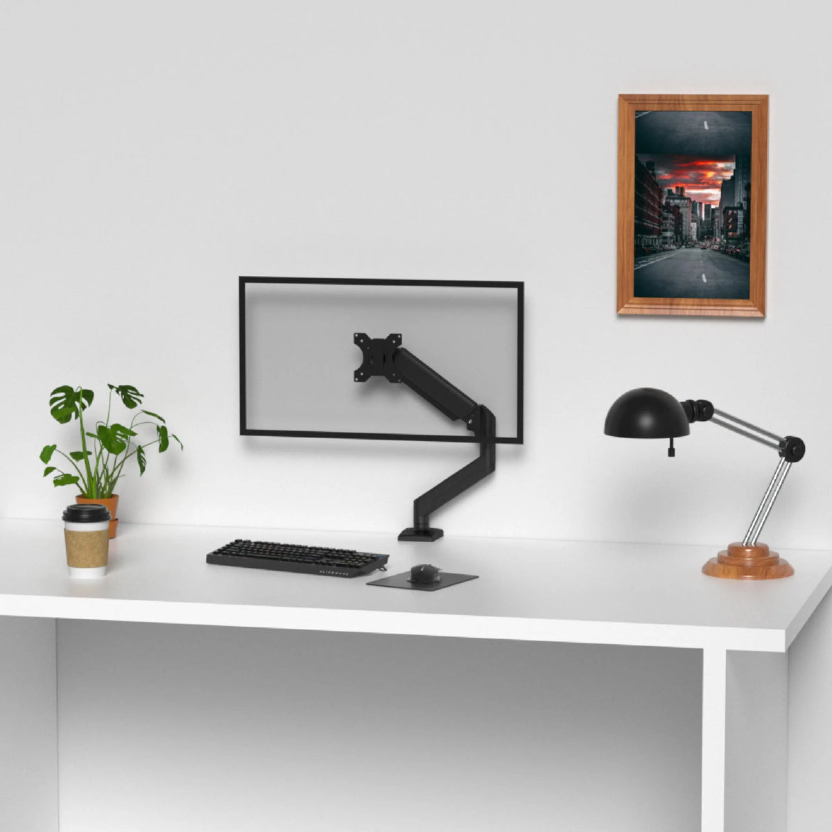 Shintaro Single Monitor Mount 32" - Monitors - Mounts - Image 4