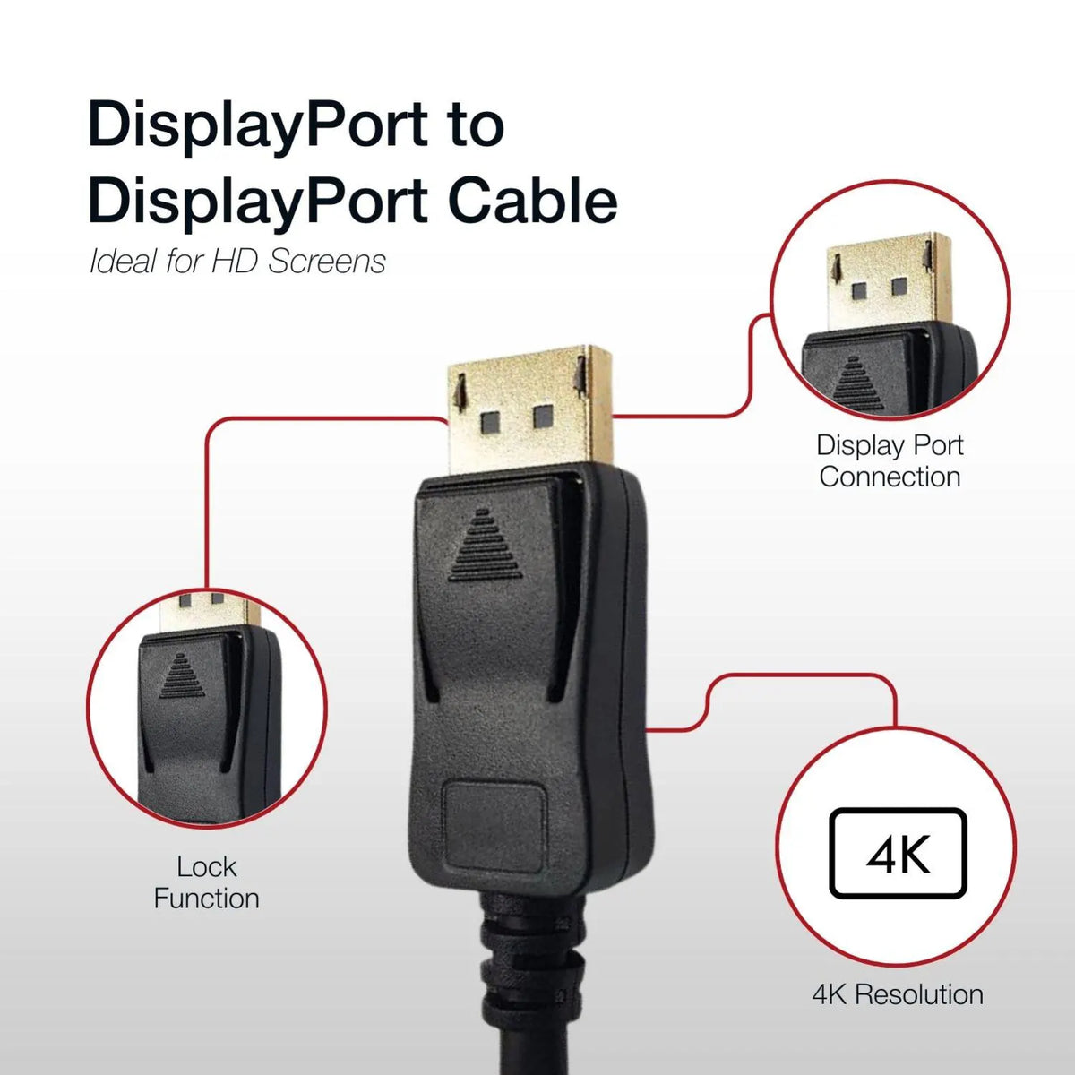 Shintaro DisplayPort (DP) to DisplayPort - Display Accessories - Image 3