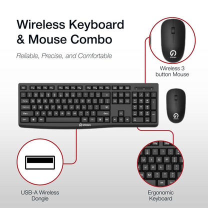 Shintaro Wireless Keyboard & Mouse Combo - Keyboards & Mice - Image 4