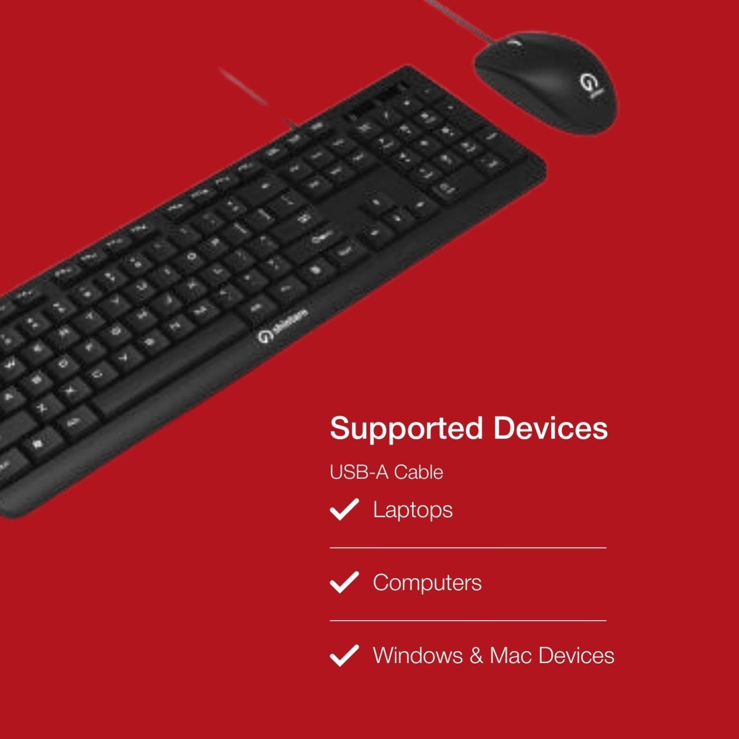 Shintaro Wired Keyboard & Mouse Combo - Keyboards & Mice - Image 6