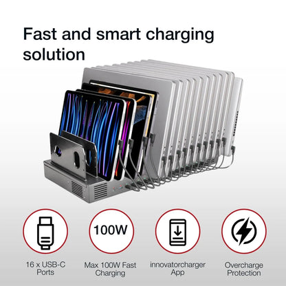 Shintaro 16-Port USB-C PD 3.0 1000W GaN Charging Dock - Tablet Accessories - Image 5