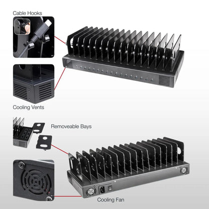 Shintaro 16-Port USB-C PD 3.0 1000W GaN Charging Dock - Tablet Accessories - Image 6