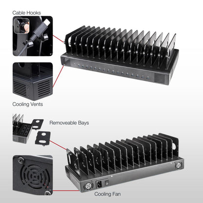 Shintaro 16-Port USB-C 1000W Charger - Tablet Accessories - Image 6