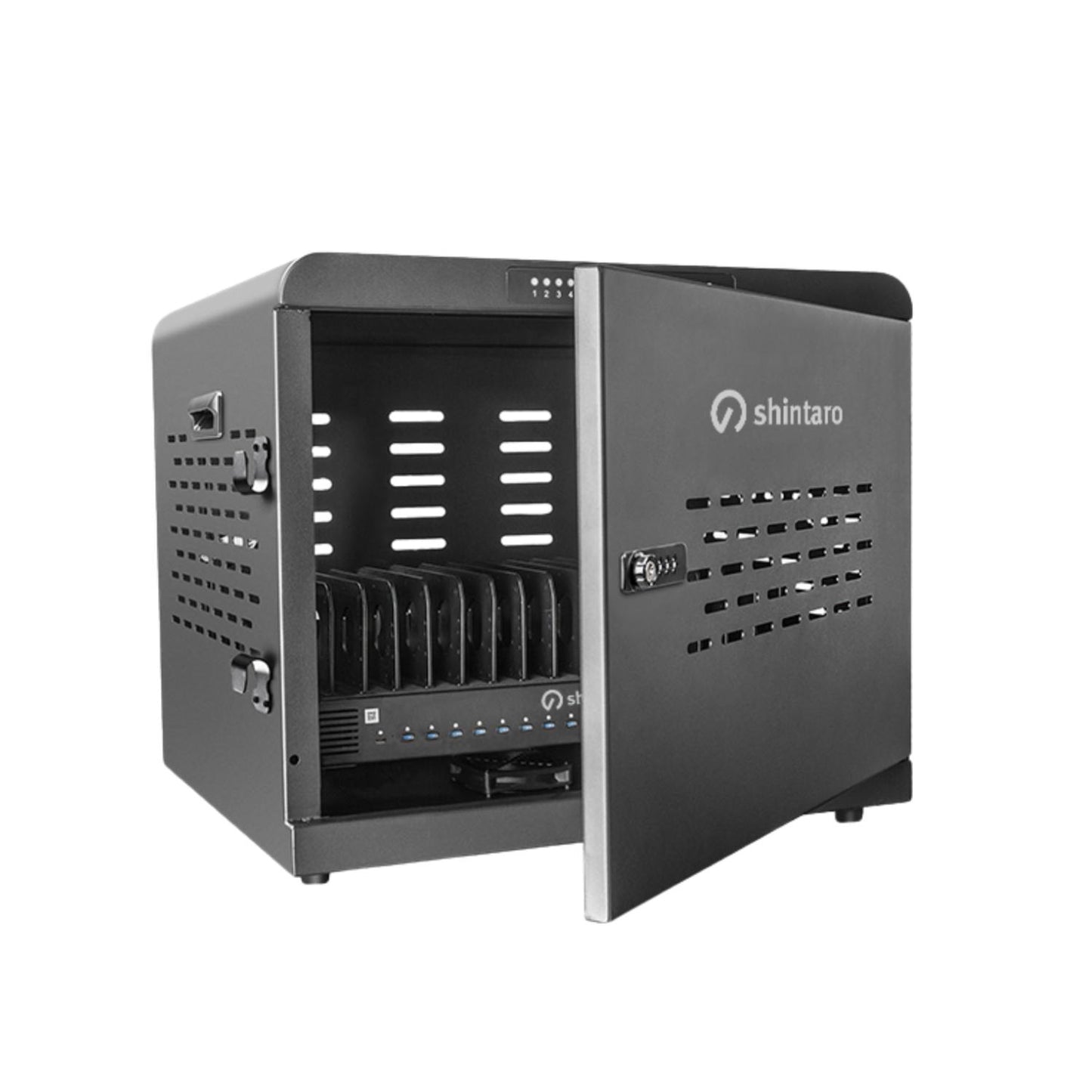 Shintaro 16-Port USB-C 1000W Charging Cabinet - Charging Cabinets - Image 2