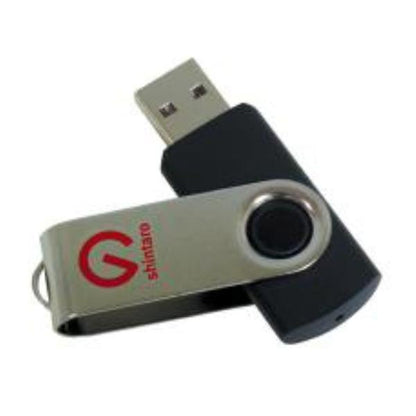 Shintaro 128GB Rotating Pocket Disk - USB Pocket Drive