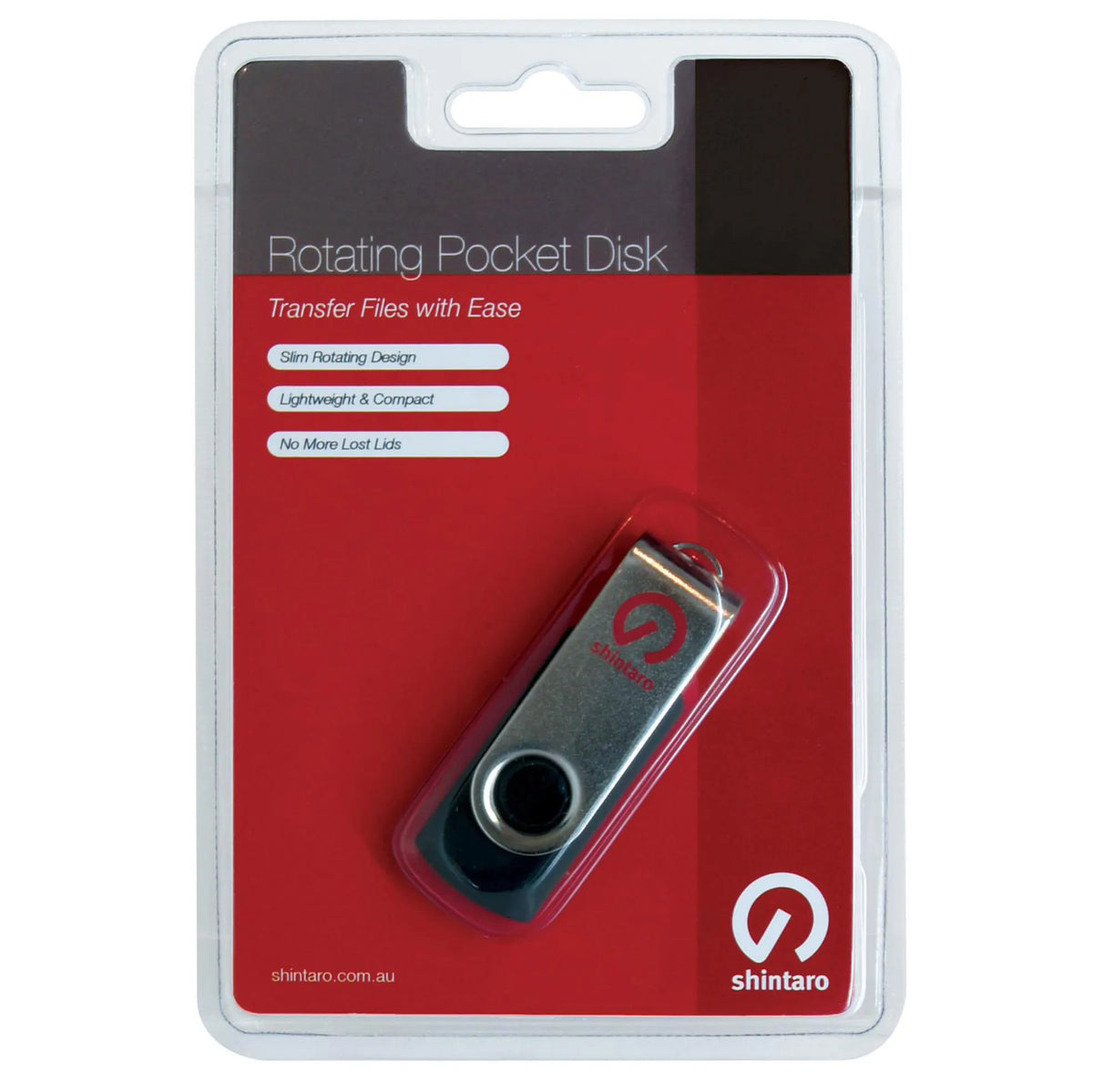 Shintaro 32GB Rotating Pocket Disk - USB Pocket Drive - Image 2