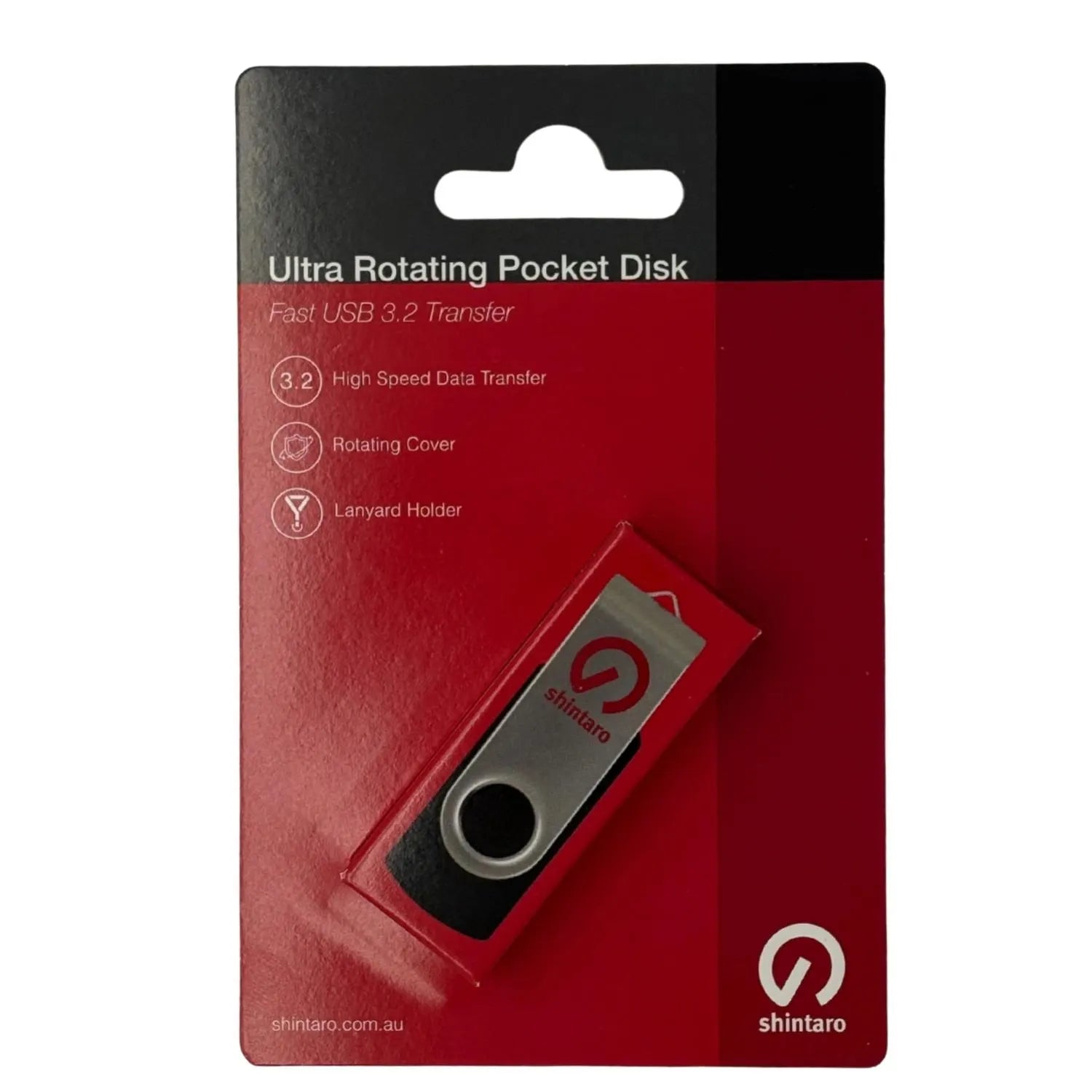 Shintaro 64GB Rotating Pocket Disk - USB Pocket Drive - Image 5