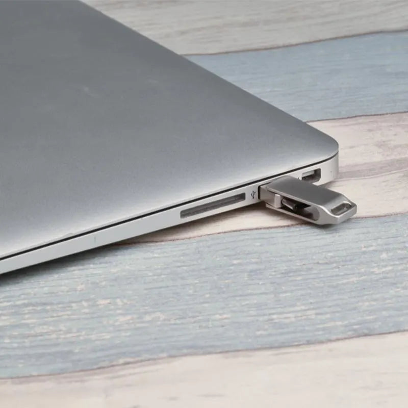 Shintaro 128GB USB-C & USB-A Pocket Disk - USB Pocket Drive - Image 3