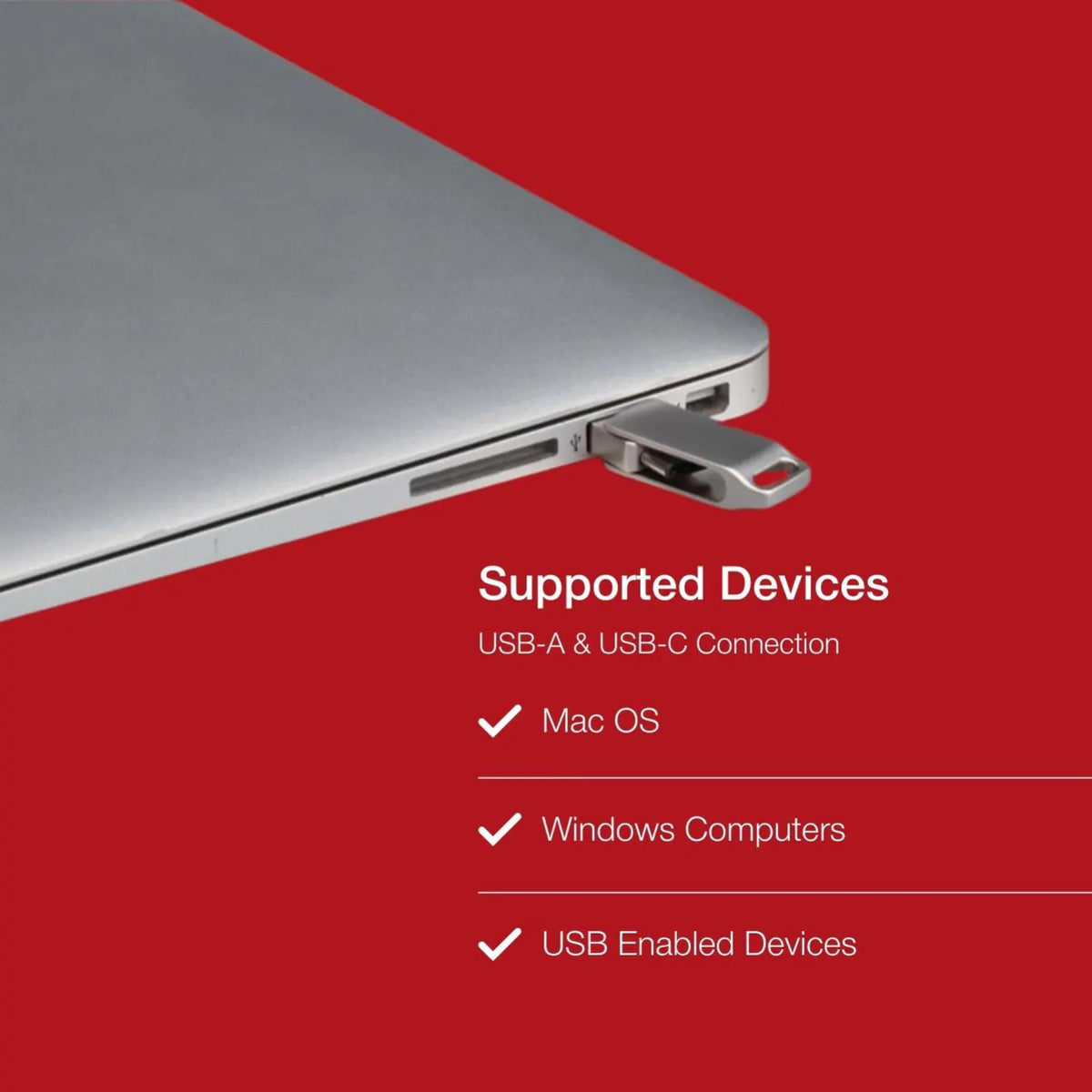 Shintaro 128GB USB-C & USB-A Pocket Disk - USB Pocket Drive - Image 7