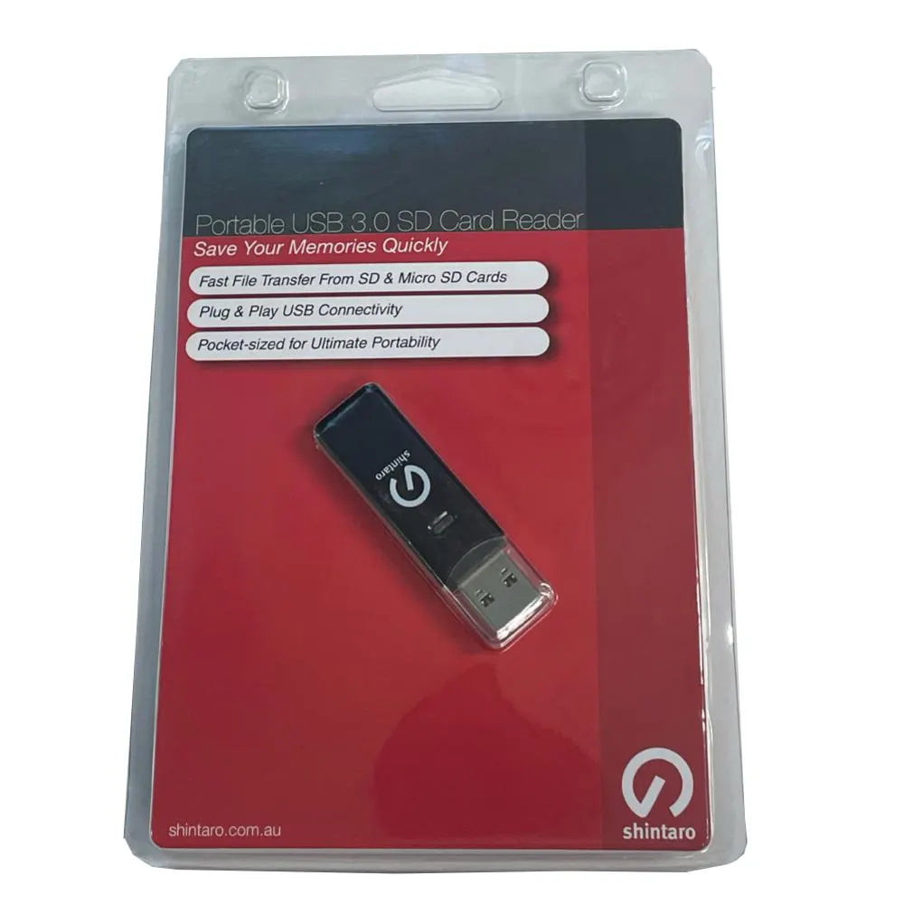 Shintaro USB-A SD Card Reader - Multi Card Readers - Image 2