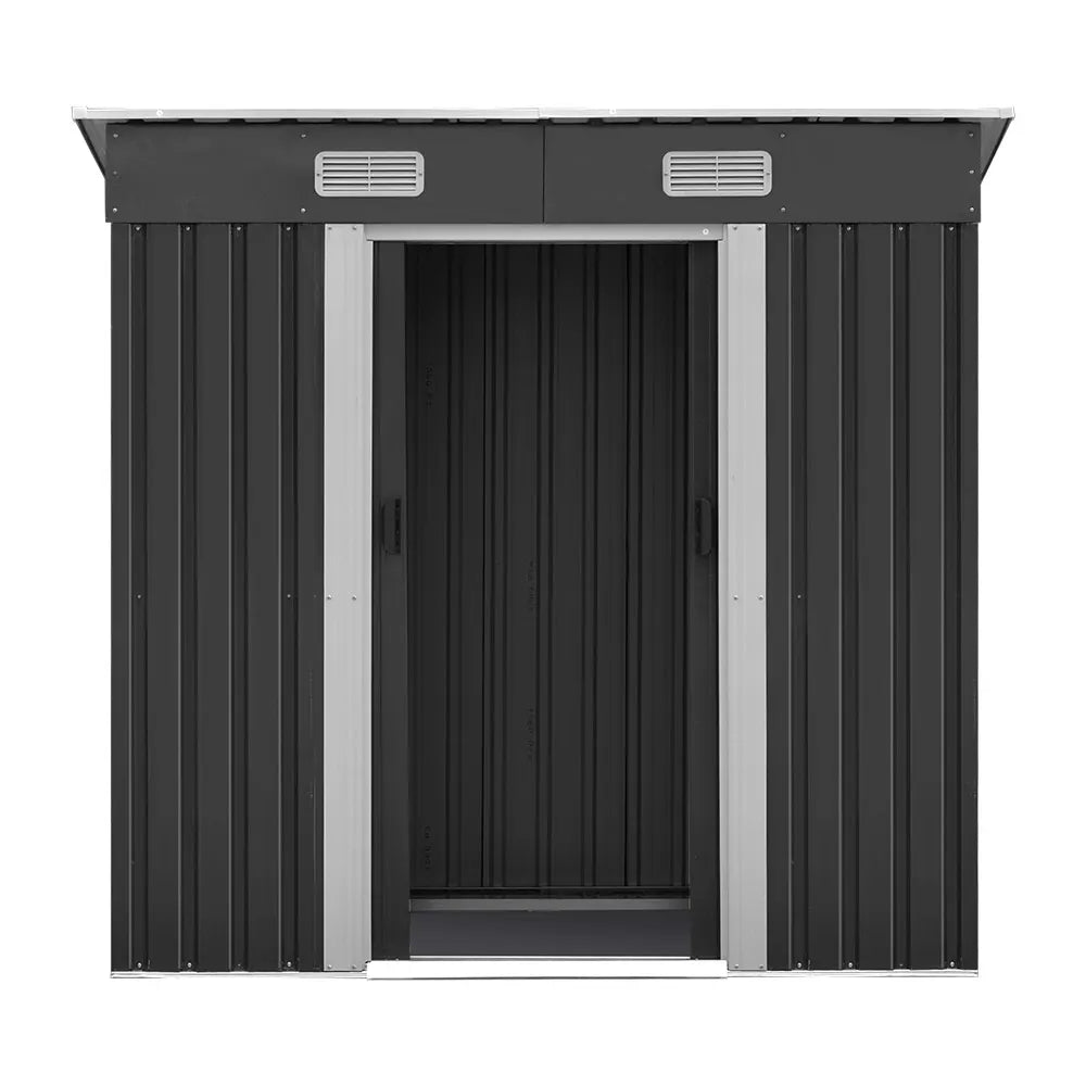 Giantz Garden Shed 1.94x1.21M Sheds Outdoor Storage Workshop House Tool Shelter Sliding Door - Image 3