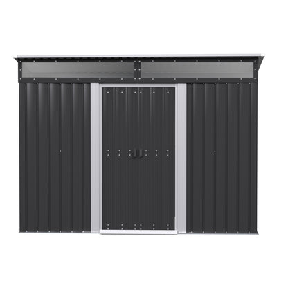 Giantz Garden Shed Outdoor Storage 2.60x1.95M Tool Sheds Workshop House Shelter - Image 3
