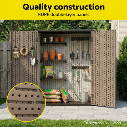 Giantz Garden Shed Outdoor Storage Shed Tool Workshop with Lockable Doors - Image 5