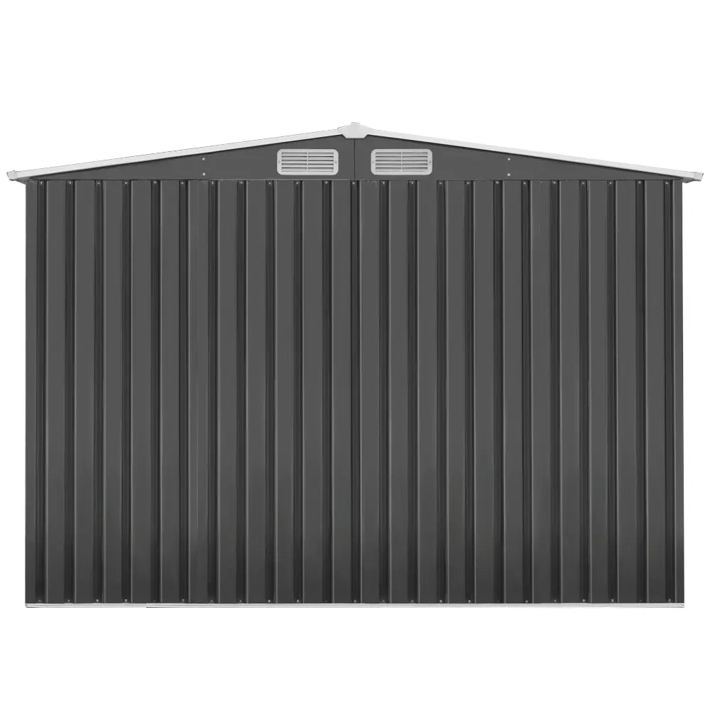Giantz Garden Shed 2.58x3.14M w/Metal Base Sheds Outdoor Storage Workshop Shelter Sliding Door - Image 3