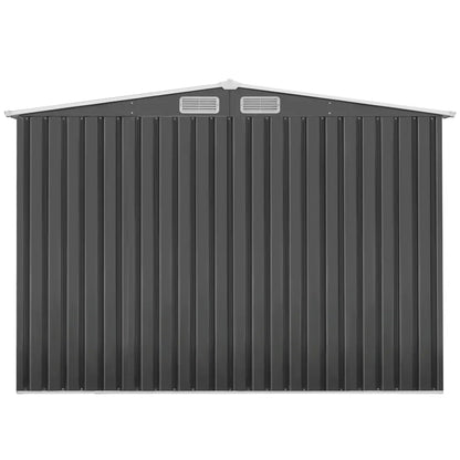 Giantz Garden Shed 2.58x3.14M w/Metal Base Sheds Outdoor Storage Workshop Shelter Sliding Door - Image 3