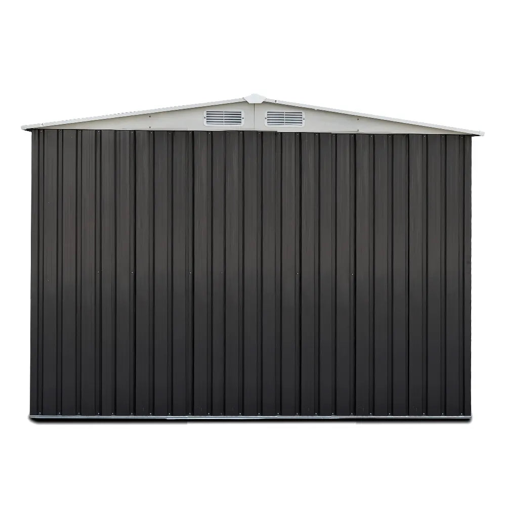 Giantz Garden Shed 2.58x2.07M Sheds Outdoor Storage Workshop Metal Shelter Sliding Door - Image 4