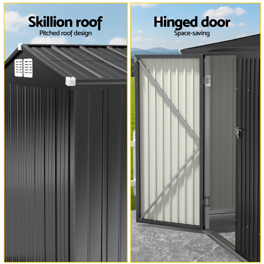 Giantz Garden Shed 3x2.18M Outdoor Storage Sheds Tool Workshop House Shelter - Image 6