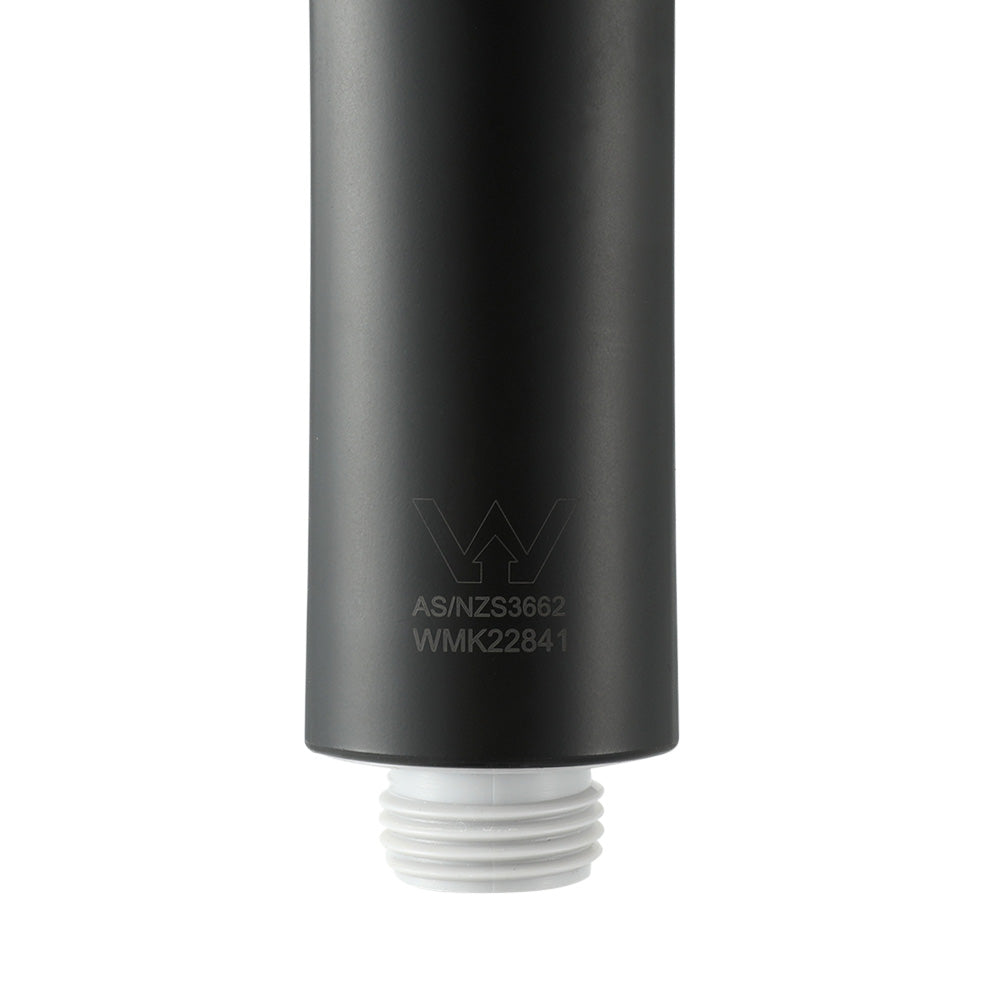 Handheld Shower Head 4.5" High Pressure 5 Modes Poweful Round Black - Image 4