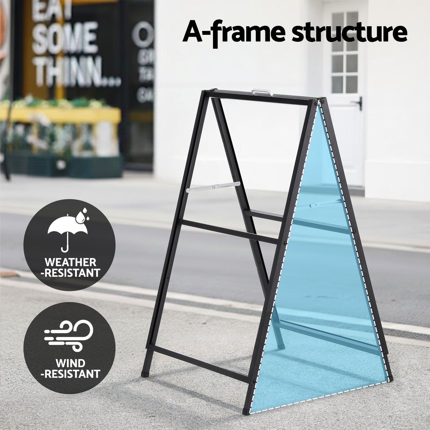 A1 Frame Sign Stand Double Sided Poster Display Board Outdoor Advertising 60x90cm - Image 9