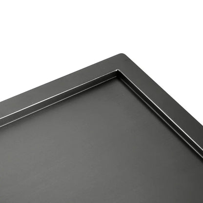 Cefito Kitchen Sink 100X45CM Stainless Steel Basin Double Bowl Nano Black - Image 5