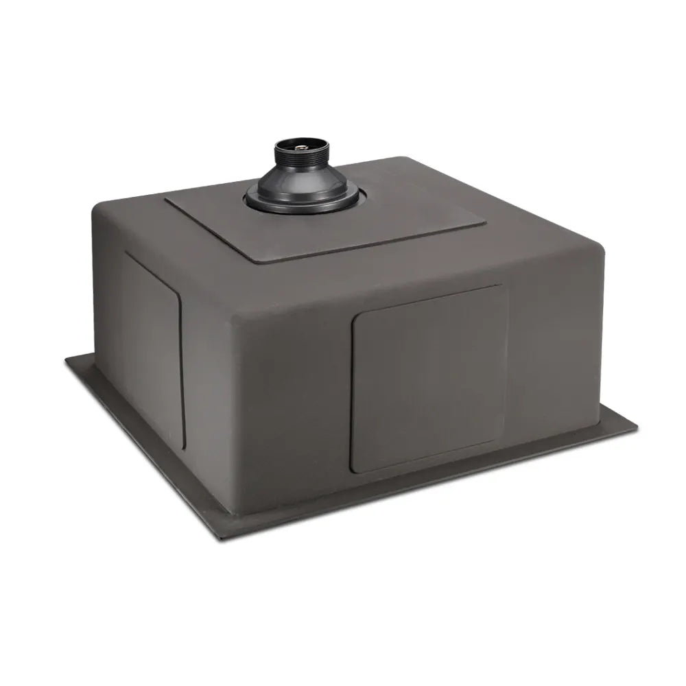 Cefito Kitchen Sink 51X45CM Stainless Steel Basin Single Bowl Black - Image 4