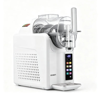 Devanti Slushie Machine 2L Frozen Drink Maker Ice Cream Cocktail Slush Maker White - Image 3