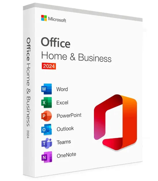 Microsoft Office Home  Business 2024 English APAC Medialess Retail New. Includes Word, Excel, Pow...
