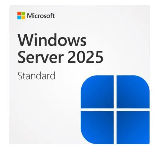 Microsoft Windows Server 2025 Standard Edition Base License for 16 Cores (OEM). Office and Corpor...