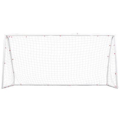 Everfit 12FT Soccer Football Goal Net UPVC Frame with PE Mesh Weatherproof Portable Goals for Backyard Training Competitive Play - Image 3