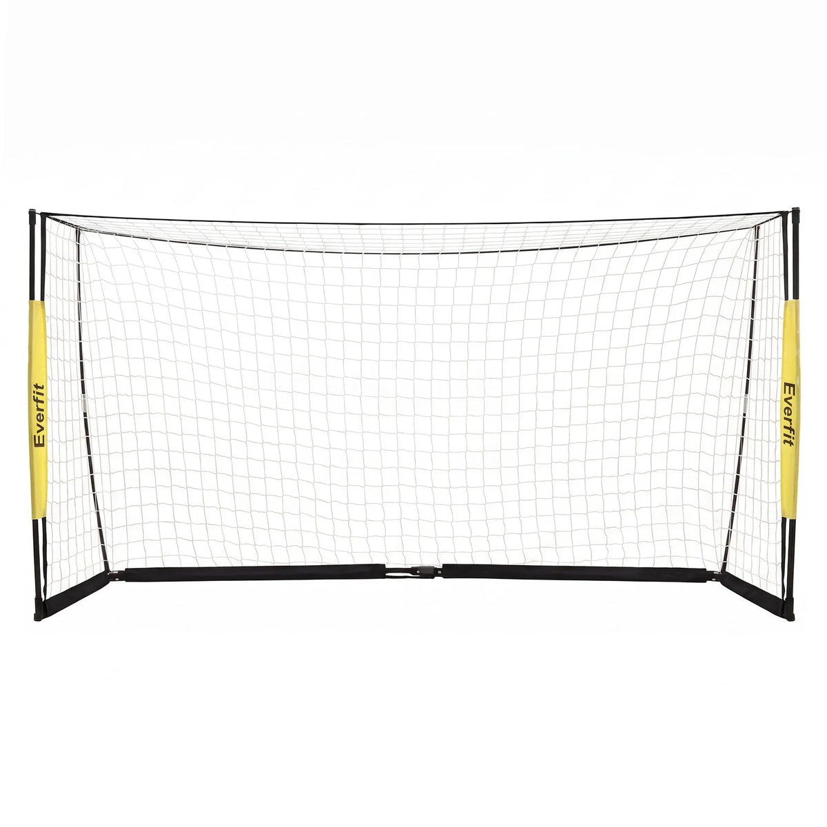 Everfit Portable Soccer Goal Net Fibreglass Polyester 12x6ft - Image 4