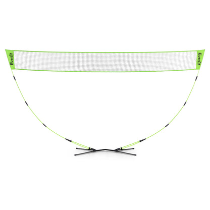 Everfit 3M Badminton Tennis Net Portable Volleyball Kit Yellow - Image 3