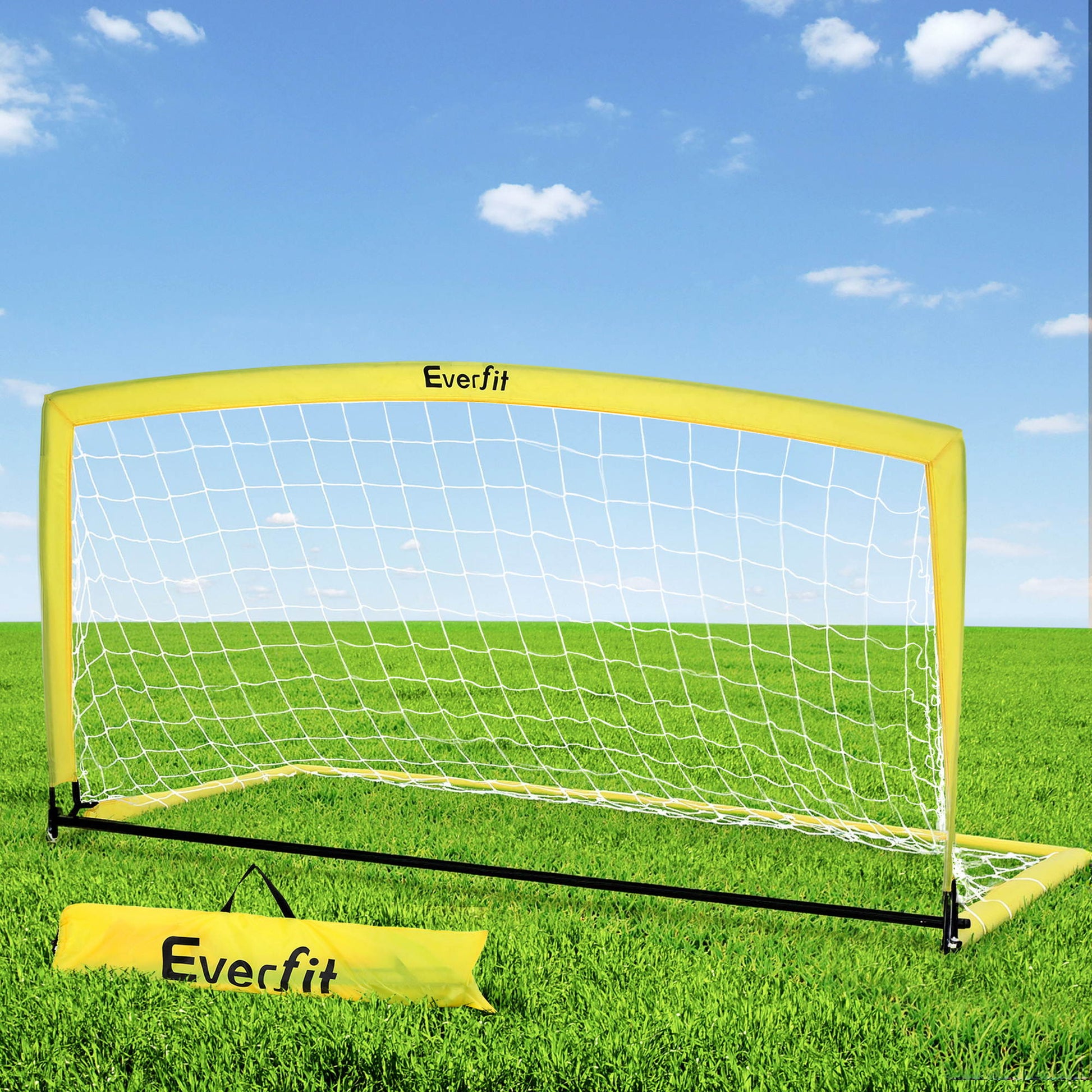 Everfit 2m Football Soccer Net Portable Goal Net Rebounder Sports Training - Image 7