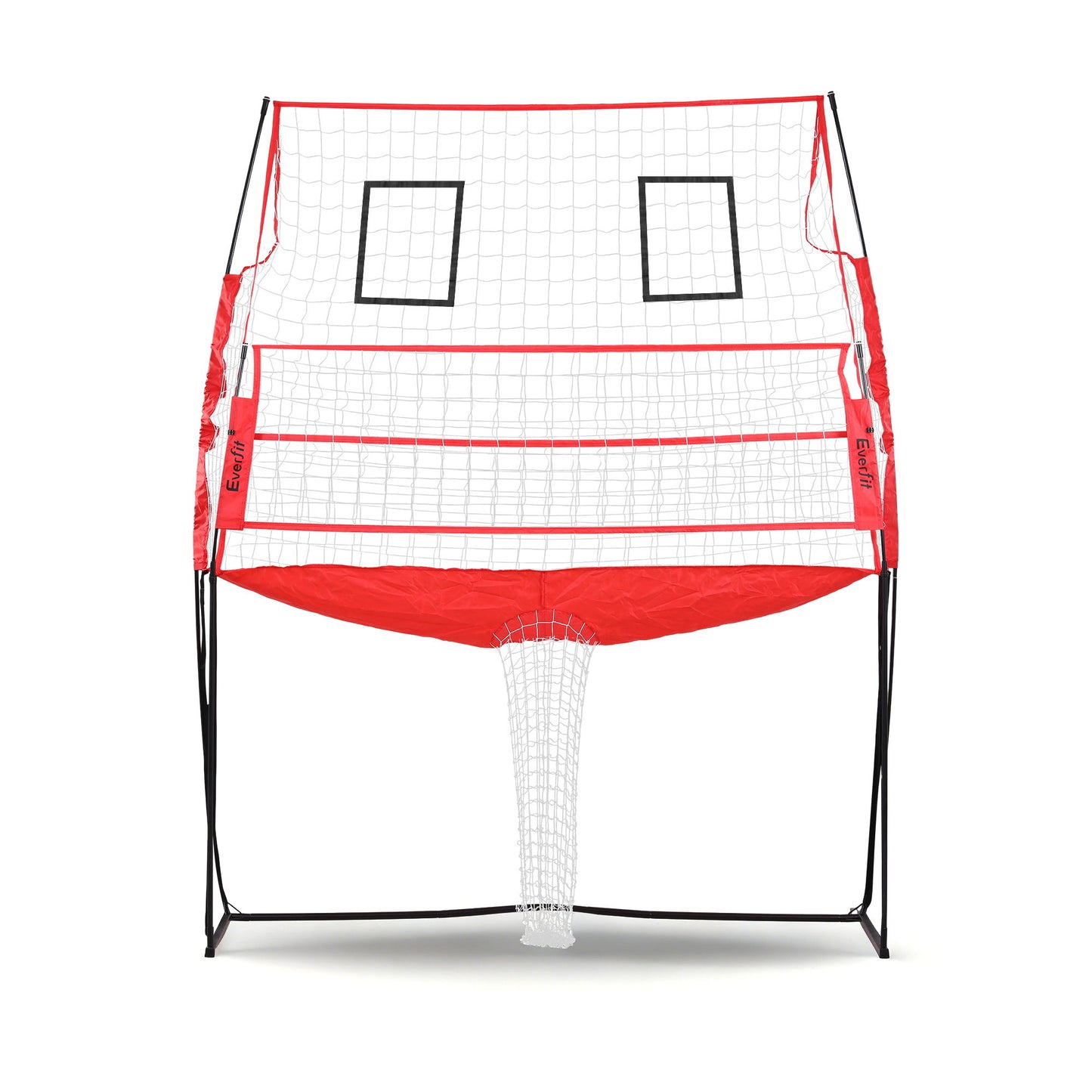 Everfit 8ft Volleyball Net Training Equipment Adjustable Height Portable with Ball and Bag - Image 3