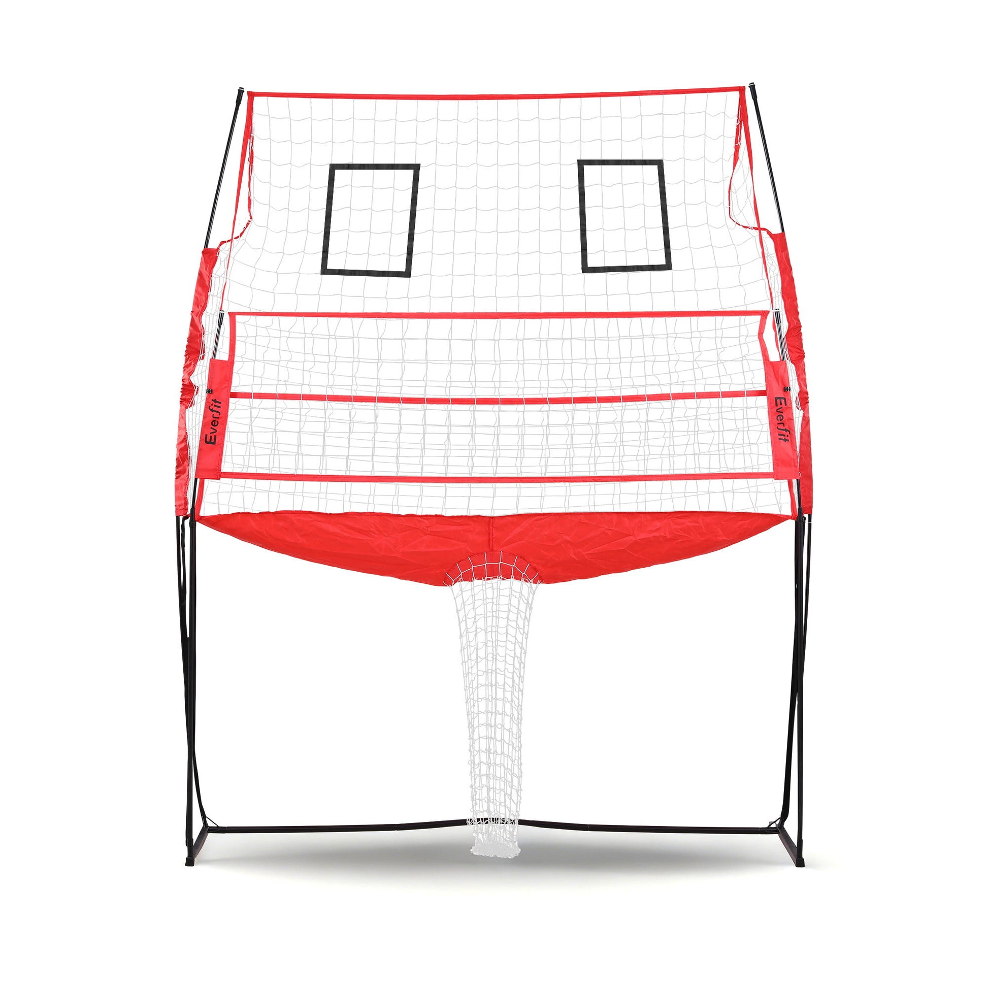 Everfit 8ft Volleyball Net Training Equipment Adjustable Height Portable with Ball and Bag - Image 3